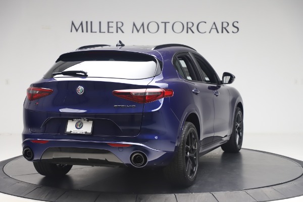 New 2020 Alfa Romeo Stelvio Ti Sport Q4 for sale Sold at Maserati of Greenwich in Greenwich CT 06830 7