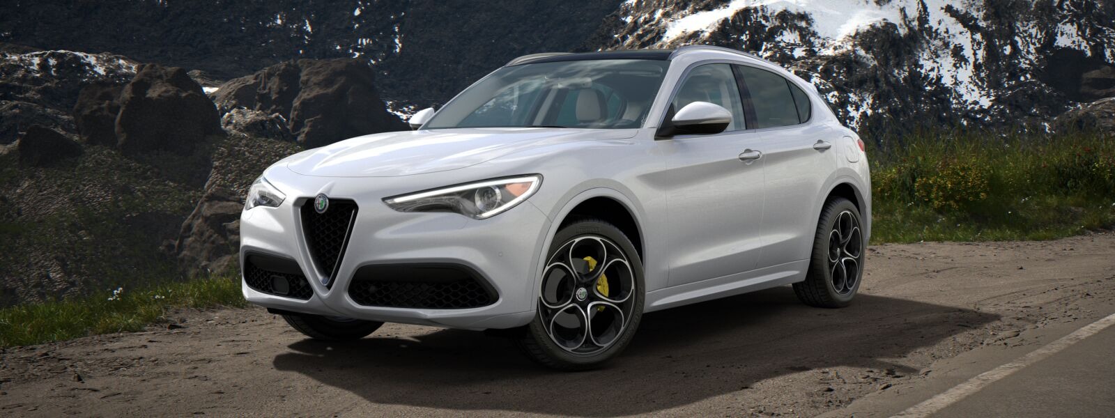 New 2020 Alfa Romeo Stelvio Ti Lusso Q4 for sale Sold at Maserati of Greenwich in Greenwich CT 06830 1