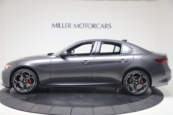 New 2020 Alfa Romeo Giulia Ti Sport Q4 for sale Sold at Maserati of Greenwich in Greenwich CT 06830 3