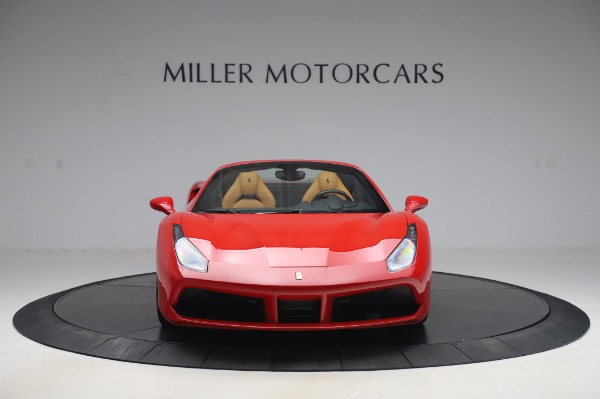 Used 2018 Ferrari 488 Spider Base for sale Sold at Maserati of Greenwich in Greenwich CT 06830 12