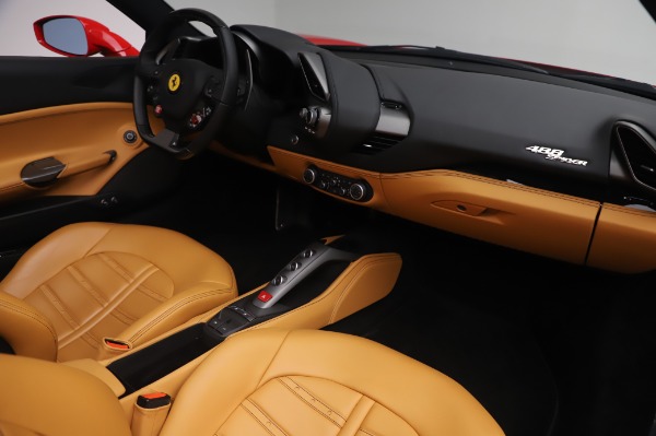 Used 2018 Ferrari 488 Spider Base for sale Sold at Maserati of Greenwich in Greenwich CT 06830 23