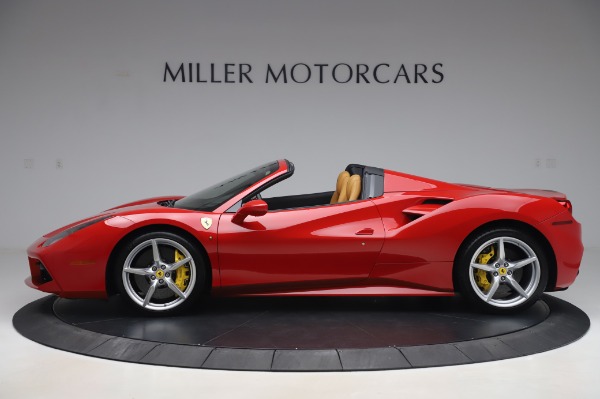 Used 2018 Ferrari 488 Spider Base for sale Sold at Maserati of Greenwich in Greenwich CT 06830 3