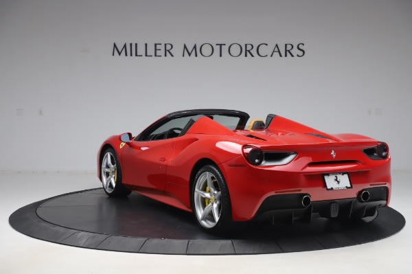 Used 2018 Ferrari 488 Spider Base for sale Sold at Maserati of Greenwich in Greenwich CT 06830 5