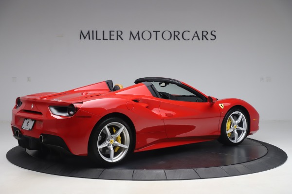 Used 2018 Ferrari 488 Spider Base for sale Sold at Maserati of Greenwich in Greenwich CT 06830 8