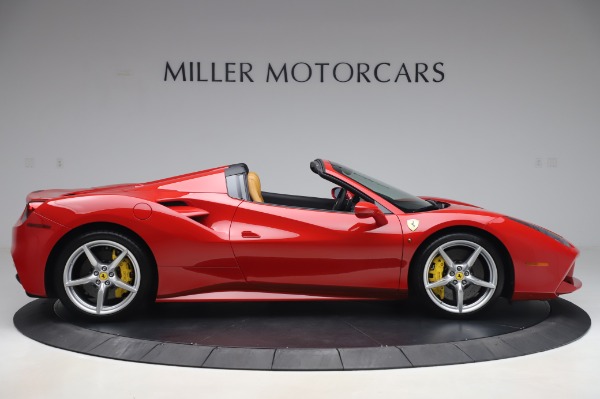 Used 2018 Ferrari 488 Spider Base for sale Sold at Maserati of Greenwich in Greenwich CT 06830 9