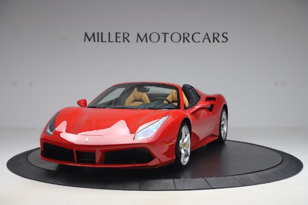 Used 2018 Ferrari 488 Spider Base for sale Sold at Maserati of Greenwich in Greenwich CT 06830 1