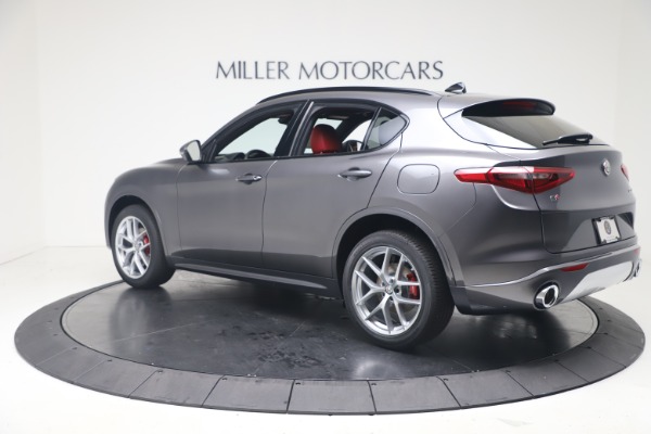 New 2020 Alfa Romeo Stelvio Ti Sport Q4 for sale Sold at Maserati of Greenwich in Greenwich CT 06830 3