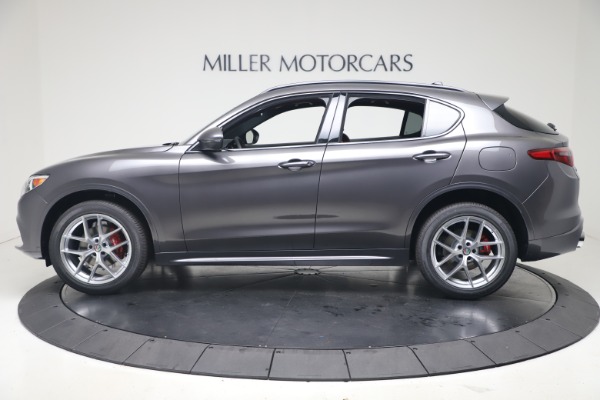 New 2020 Alfa Romeo Stelvio Ti Sport Q4 for sale Sold at Maserati of Greenwich in Greenwich CT 06830 3