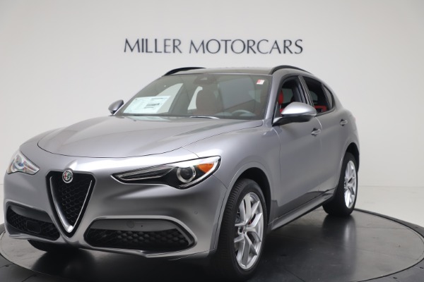 New 2020 Alfa Romeo Stelvio Ti Sport Q4 for sale Sold at Maserati of Greenwich in Greenwich CT 06830 1