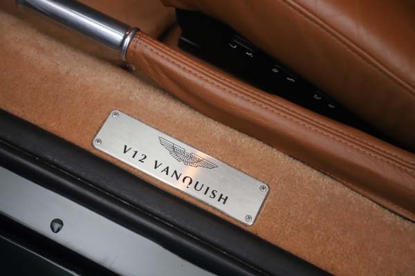 Used 2003 Aston Martin V12 Vanquish Coupe for sale Sold at Maserati of Greenwich in Greenwich CT 06830 16