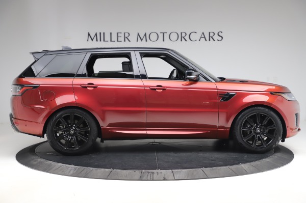 Used 2019 Land Rover Range Rover Sport Autobiography for sale Sold at Maserati of Greenwich in Greenwich CT 06830 9