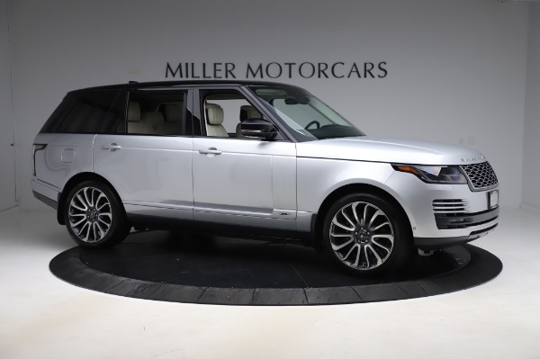 Used 2019 Land Rover Range Rover Supercharged LWB for sale Sold at Maserati of Greenwich in Greenwich CT 06830 10