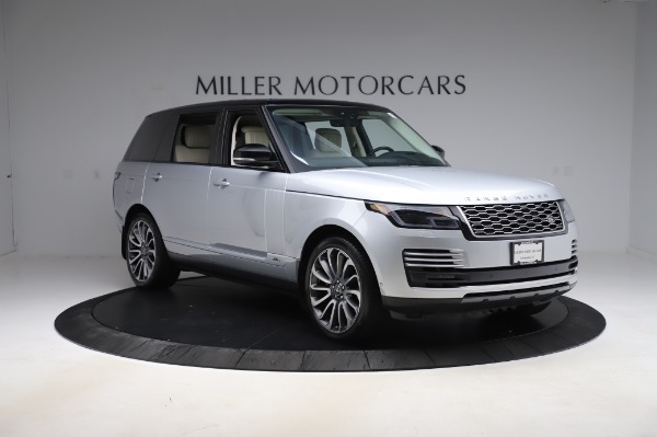 Used 2019 Land Rover Range Rover Supercharged LWB for sale Sold at Maserati of Greenwich in Greenwich CT 06830 11