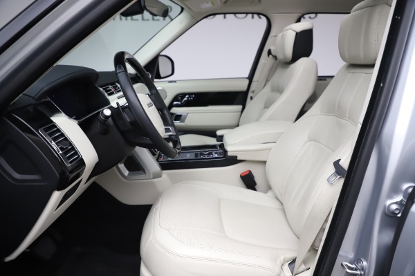 Used 2019 Land Rover Range Rover Supercharged LWB for sale Sold at Maserati of Greenwich in Greenwich CT 06830 14