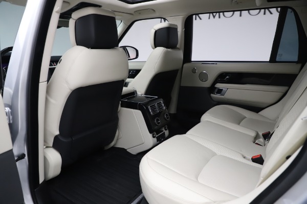 Used 2019 Land Rover Range Rover Supercharged LWB for sale Sold at Maserati of Greenwich in Greenwich CT 06830 16