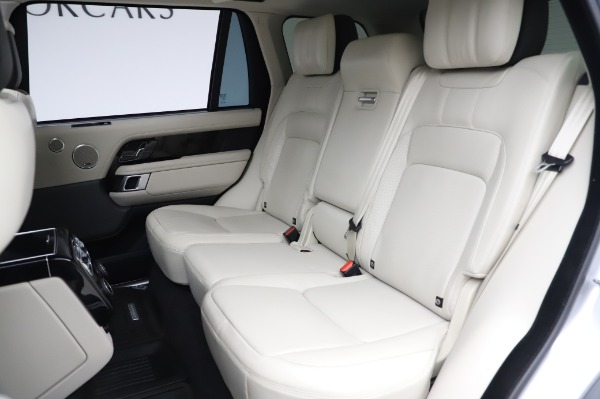 Used 2019 Land Rover Range Rover Supercharged LWB for sale Sold at Maserati of Greenwich in Greenwich CT 06830 19