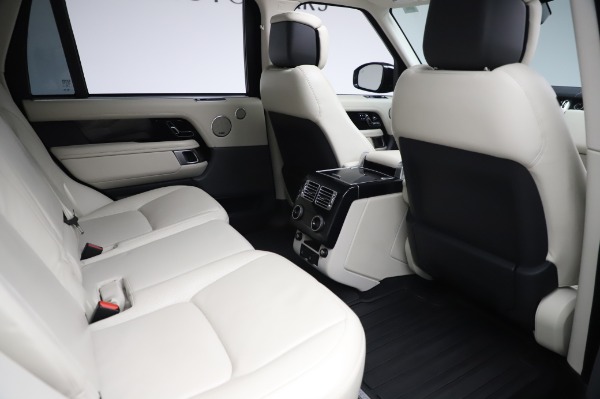 Used 2019 Land Rover Range Rover Supercharged LWB for sale Sold at Maserati of Greenwich in Greenwich CT 06830 23