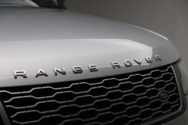 Used 2019 Land Rover Range Rover Supercharged LWB for sale Sold at Maserati of Greenwich in Greenwich CT 06830 27