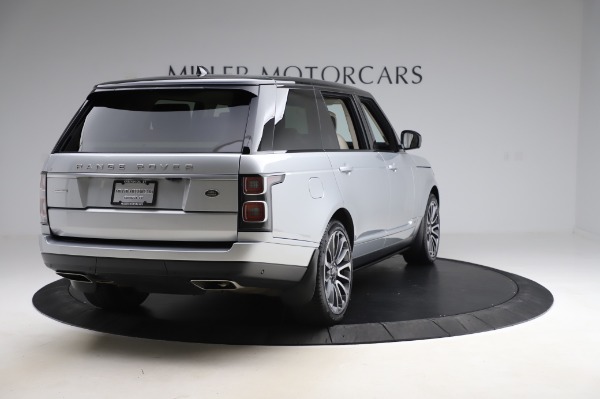 Used 2019 Land Rover Range Rover Supercharged LWB for sale Sold at Maserati of Greenwich in Greenwich CT 06830 7