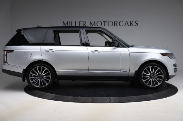 Used 2019 Land Rover Range Rover Supercharged LWB for sale Sold at Maserati of Greenwich in Greenwich CT 06830 9