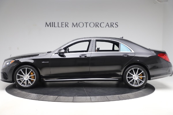 Used 2015 Mercedes-Benz S-Class S 63 AMG for sale Sold at Maserati of Greenwich in Greenwich CT 06830 3