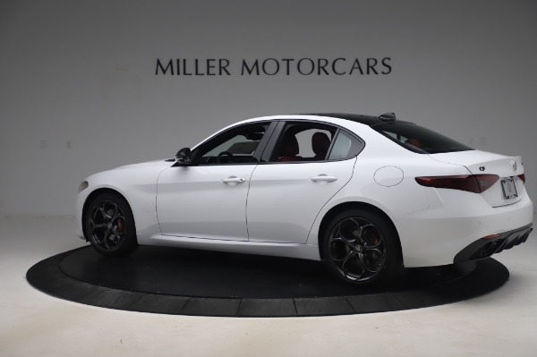 New 2020 Alfa Romeo Giulia Ti Sport Q4 for sale Sold at Maserati of Greenwich in Greenwich CT 06830 4