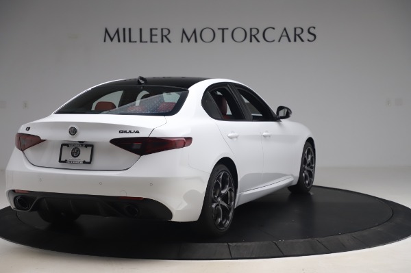 New 2020 Alfa Romeo Giulia Ti Sport Q4 for sale Sold at Maserati of Greenwich in Greenwich CT 06830 7