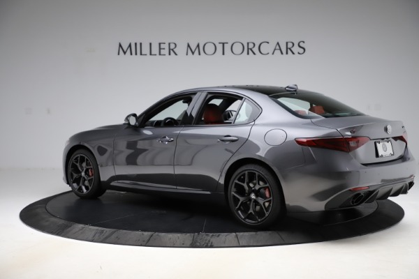 New 2020 Alfa Romeo Giulia Ti Sport Q4 for sale Sold at Maserati of Greenwich in Greenwich CT 06830 4