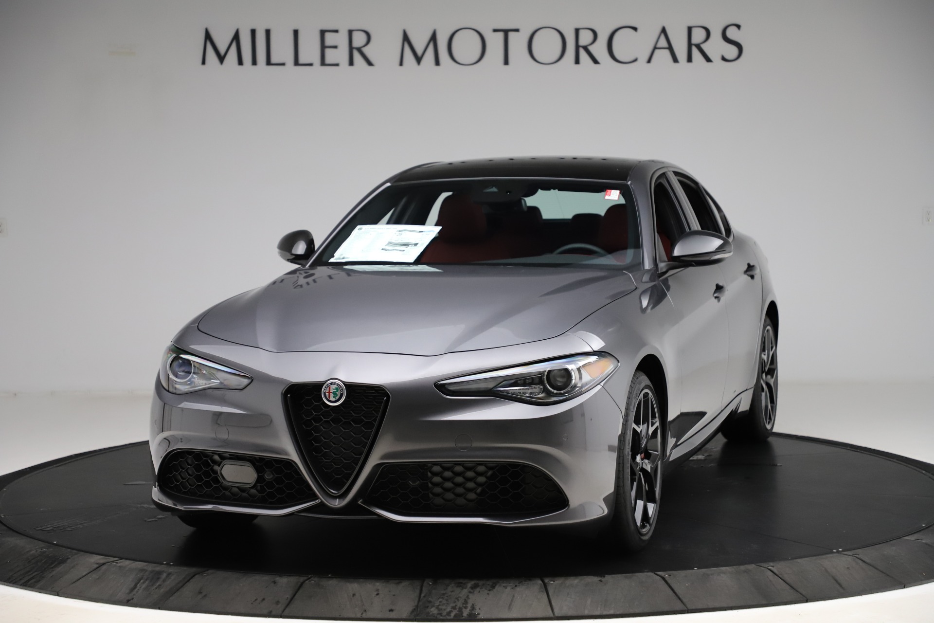 New 2020 Alfa Romeo Giulia Ti Sport Q4 for sale Sold at Maserati of Greenwich in Greenwich CT 06830 1