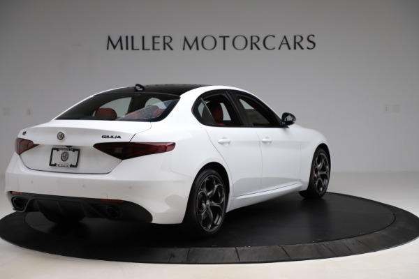 New 2020 Alfa Romeo Giulia Ti Sport Q4 for sale Sold at Maserati of Greenwich in Greenwich CT 06830 7