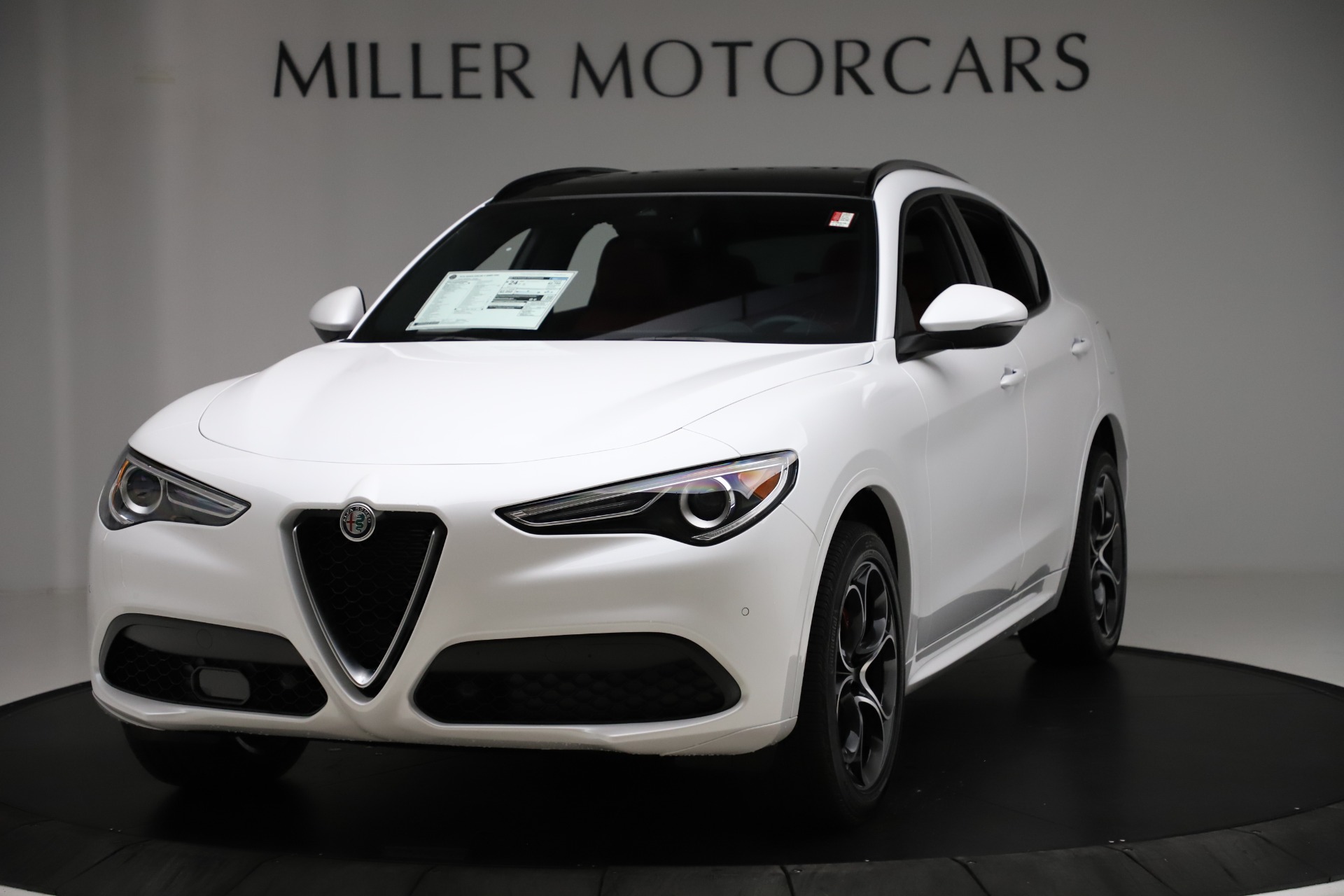 New 2020 Alfa Romeo Stelvio Ti Sport Q4 for sale Sold at Maserati of Greenwich in Greenwich CT 06830 1