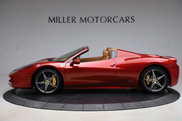 Used 2013 Ferrari 458 Spider for sale Sold at Maserati of Greenwich in Greenwich CT 06830 3