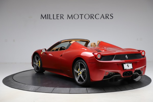 Used 2013 Ferrari 458 Spider for sale Sold at Maserati of Greenwich in Greenwich CT 06830 5