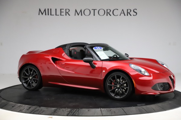 Used 2016 Alfa Romeo 4C Spider for sale Sold at Maserati of Greenwich in Greenwich CT 06830 10