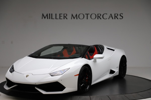 Used 2016 Lamborghini Huracan LP 610-4 Spyder for sale Sold at Maserati of Greenwich in Greenwich CT 06830 2