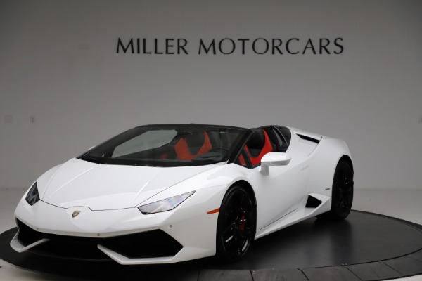 Used 2016 Lamborghini Huracan LP 610-4 Spyder for sale Sold at Maserati of Greenwich in Greenwich CT 06830 3
