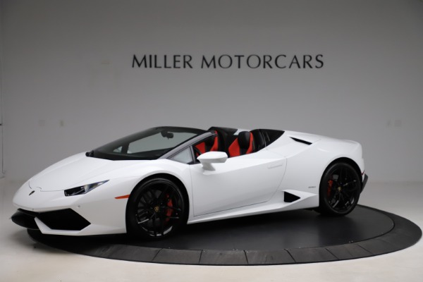 Used 2016 Lamborghini Huracan LP 610-4 Spyder for sale Sold at Maserati of Greenwich in Greenwich CT 06830 4