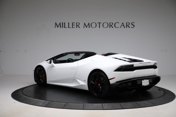 Used 2016 Lamborghini Huracan LP 610-4 Spyder for sale Sold at Maserati of Greenwich in Greenwich CT 06830 7