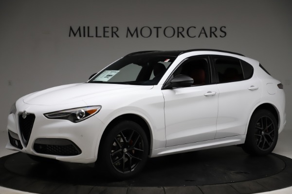 New 2021 Alfa Romeo Stelvio Ti Sport Q4 for sale Sold at Maserati of Greenwich in Greenwich CT 06830 2