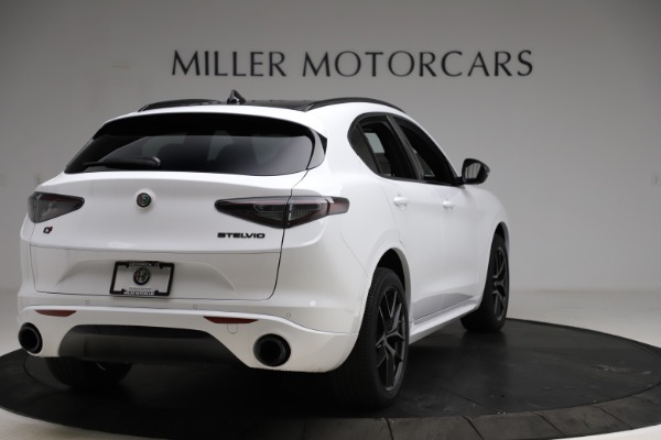 New 2021 Alfa Romeo Stelvio Ti Sport Q4 for sale Sold at Maserati of Greenwich in Greenwich CT 06830 7