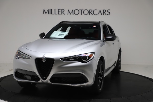 New 2021 Alfa Romeo Stelvio Ti Sport Q4 for sale Sold at Maserati of Greenwich in Greenwich CT 06830 1