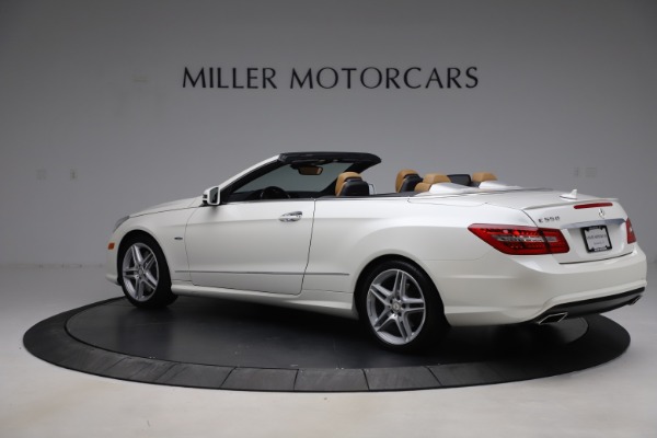 Used 2012 Mercedes-Benz E-Class E 550 for sale Sold at Maserati of Greenwich in Greenwich CT 06830 3