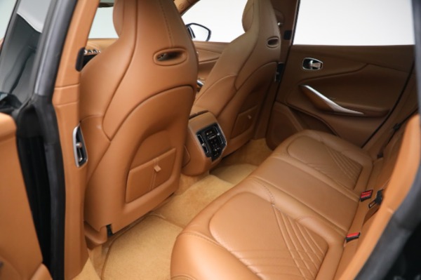 New 2021 Aston Martin DBX SUV for sale $221,386 at Maserati of Greenwich in Greenwich CT 06830 24
