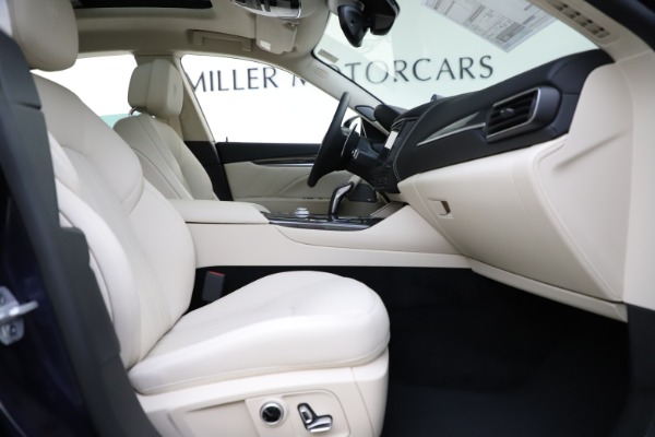 New 2021 Maserati Levante S Q4 GranLusso for sale $106,235 at Maserati of Greenwich in Greenwich CT 06830 24