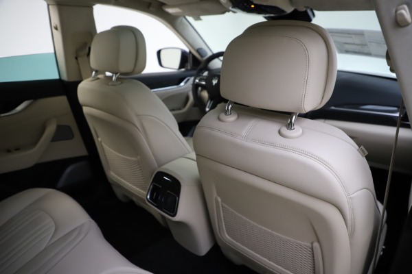 New 2021 Maserati Levante S Q4 GranLusso for sale $106,235 at Maserati of Greenwich in Greenwich CT 06830 28