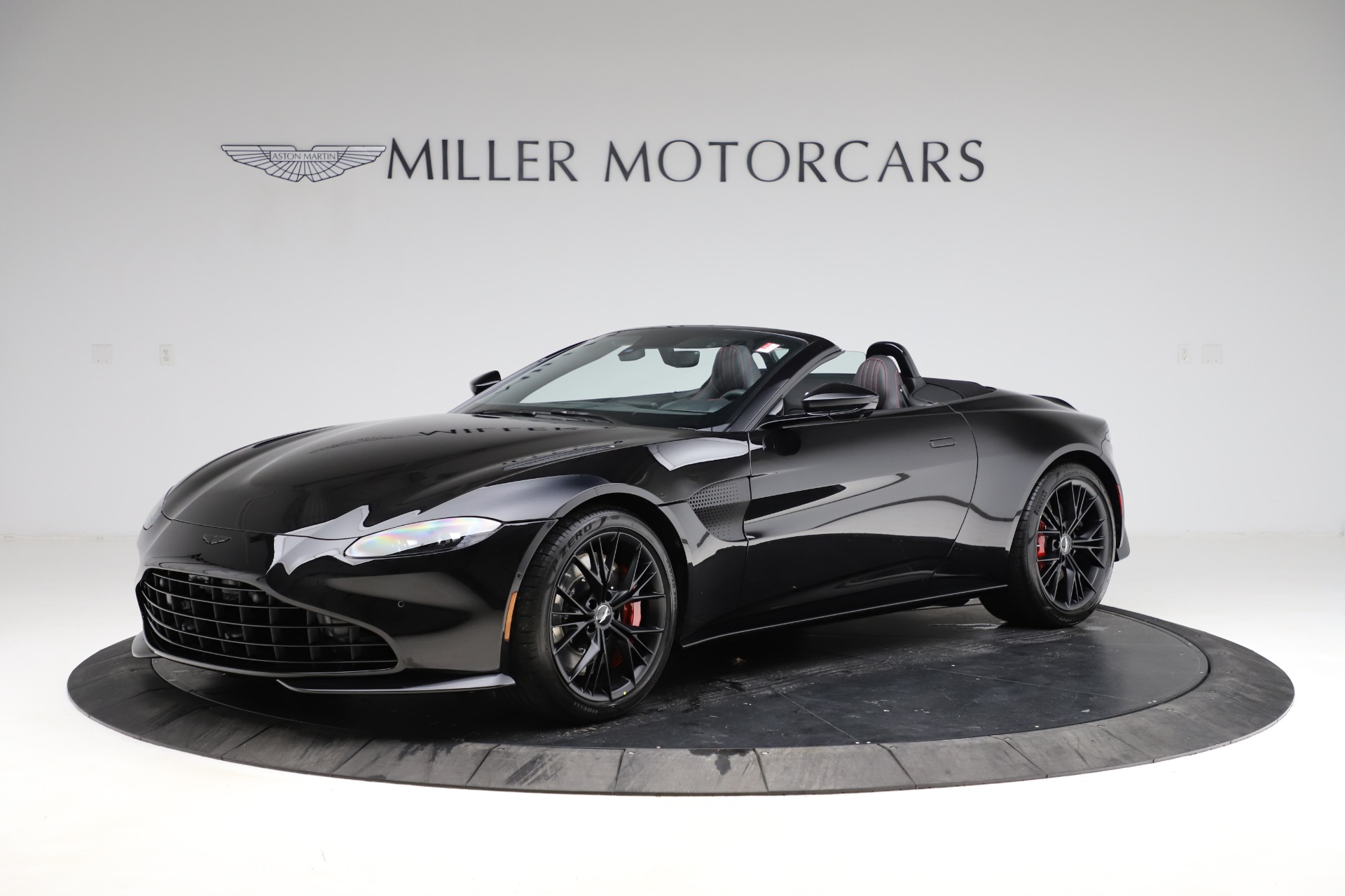 New 2021 Aston Martin Vantage Roadster for sale Sold at Maserati of Greenwich in Greenwich CT 06830 1