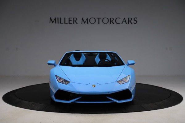 Used 2016 Lamborghini Huracan LP 610-4 Spyder for sale Sold at Maserati of Greenwich in Greenwich CT 06830 12