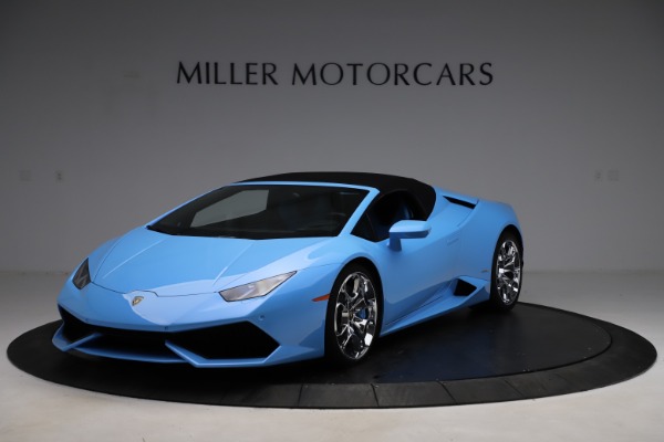 Used 2016 Lamborghini Huracan LP 610-4 Spyder for sale Sold at Maserati of Greenwich in Greenwich CT 06830 13
