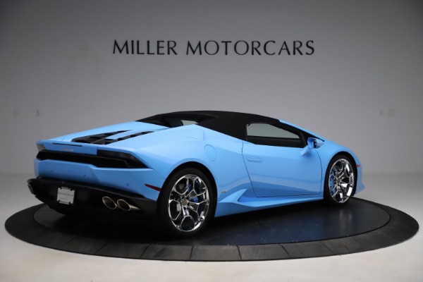 Used 2016 Lamborghini Huracan LP 610-4 Spyder for sale Sold at Maserati of Greenwich in Greenwich CT 06830 15