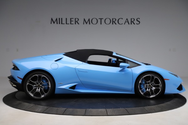 Used 2016 Lamborghini Huracan LP 610-4 Spyder for sale Sold at Maserati of Greenwich in Greenwich CT 06830 16